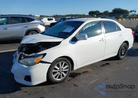 2013 Toyota Corolla Le из США, поврежденный, VIN 2T1BU4EE4DC990557